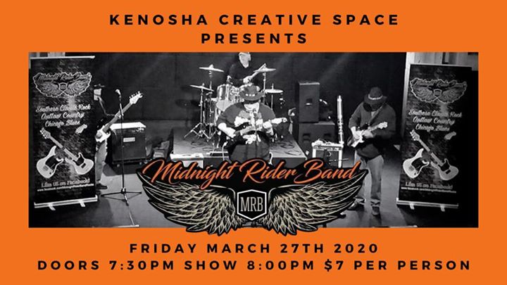 Midnight Rider Band Live at Kenosha Creative Space